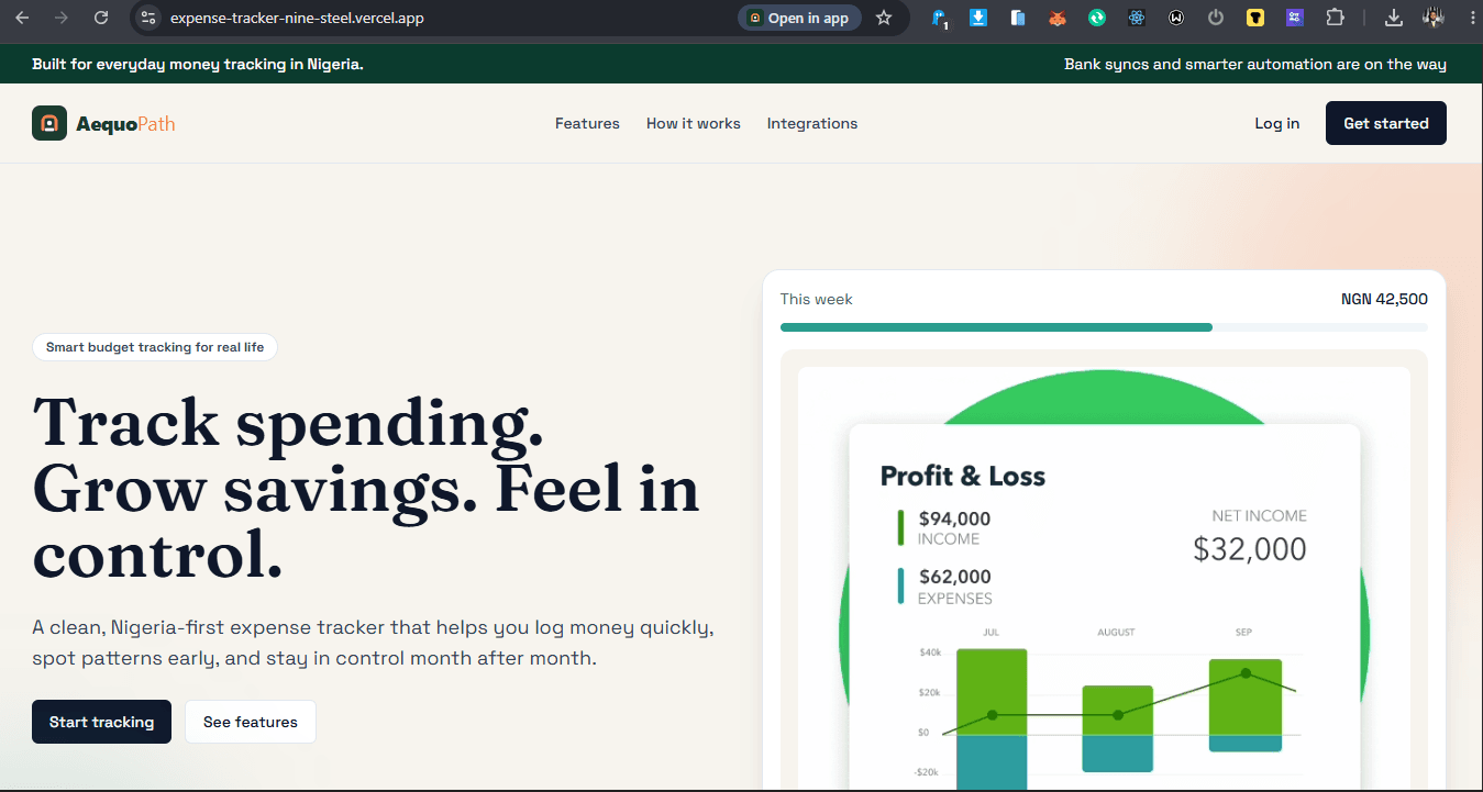 Expense tracker cover image